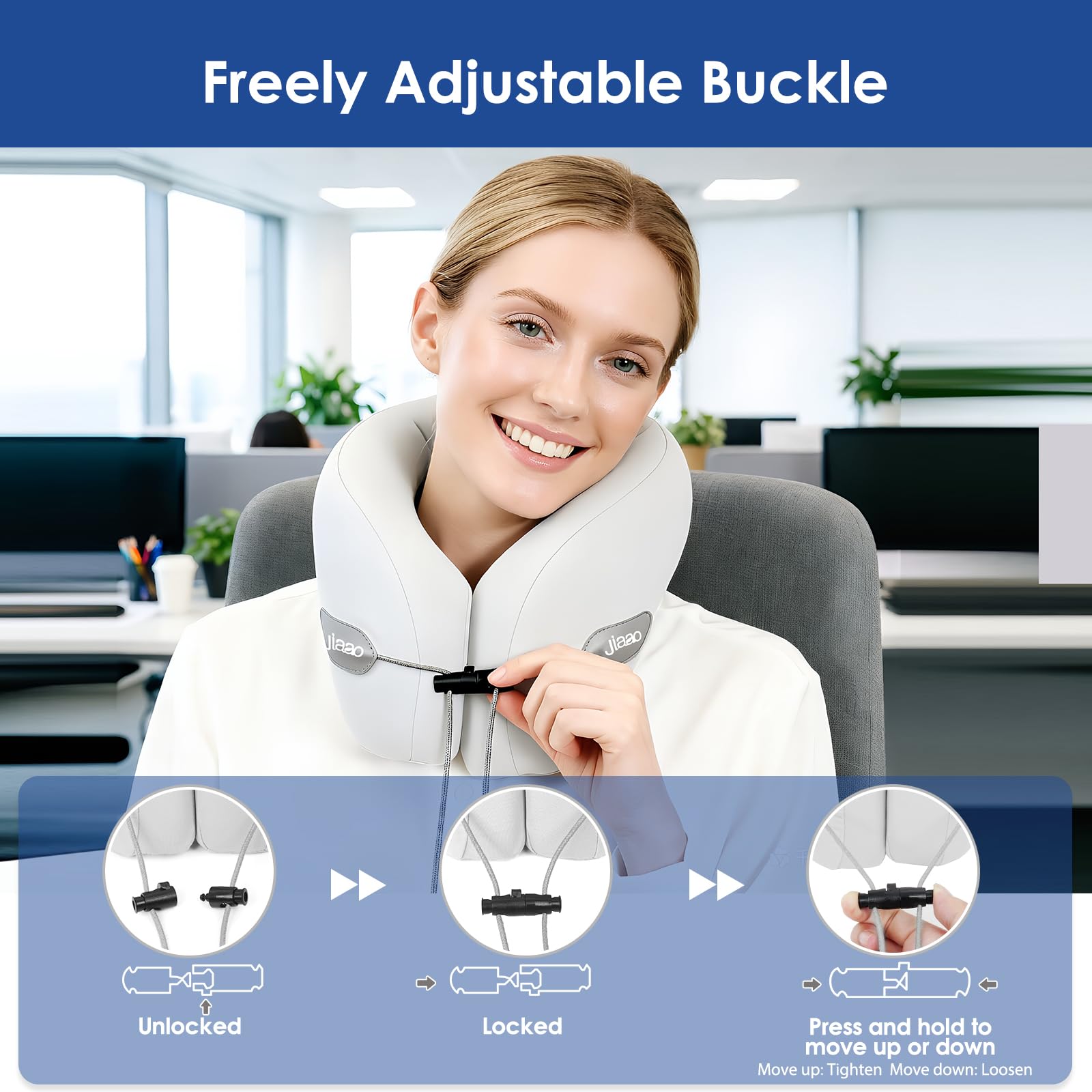 Jiaao removable washable cover for easy cleaning after trips