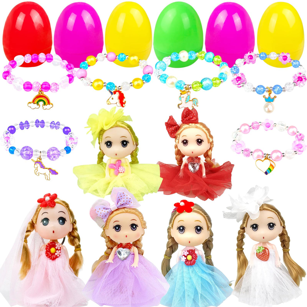 JIABNUKKN Easter egg with dolls inside for delightful toddler surprises