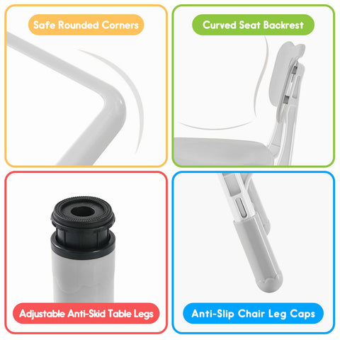 JIAOQIU wipeable surface simplifies cleanup after projects.