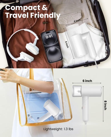 JIELINWEE detachable 150ml water tank for mess-free refills