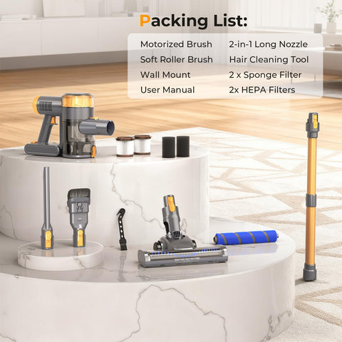 JIEANER pet hair cleaning performance on carpets and upholstery