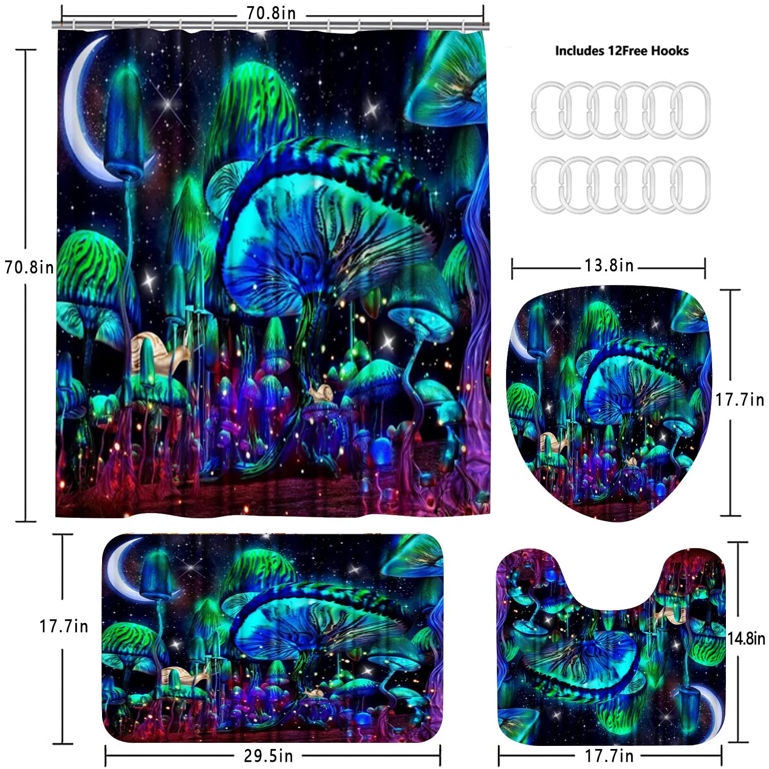 jieprom bath mat in cozy flannel delivers skin-soft comfort and dry feel