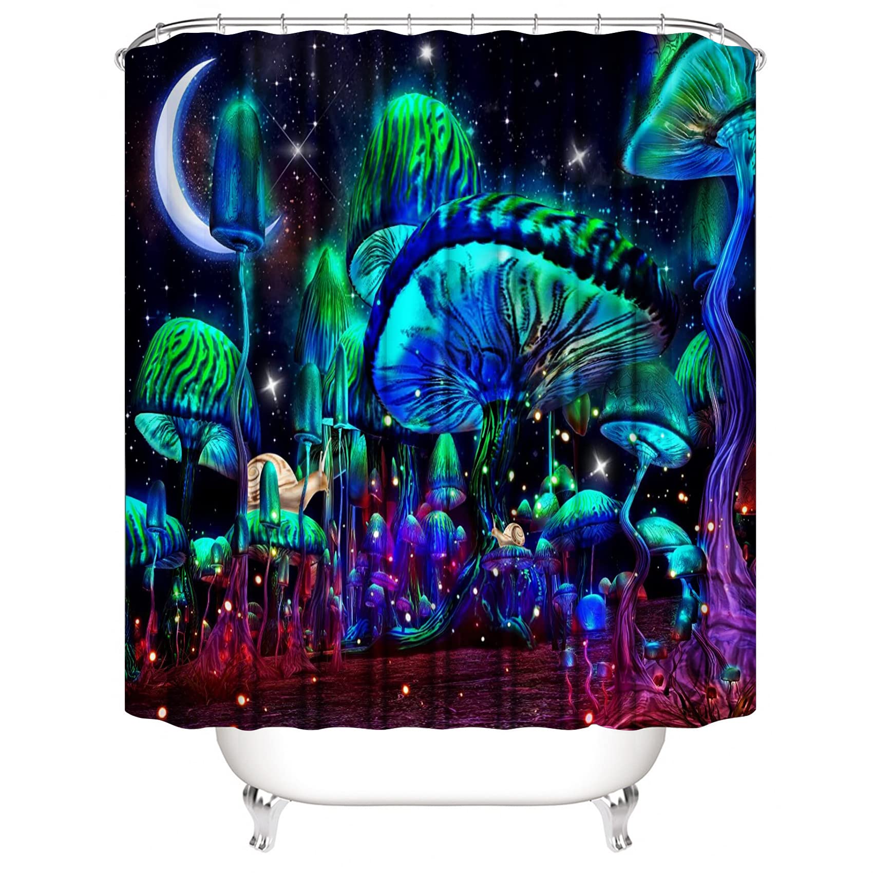 jieprom moon and stars curtain brings playful style to any bathroom