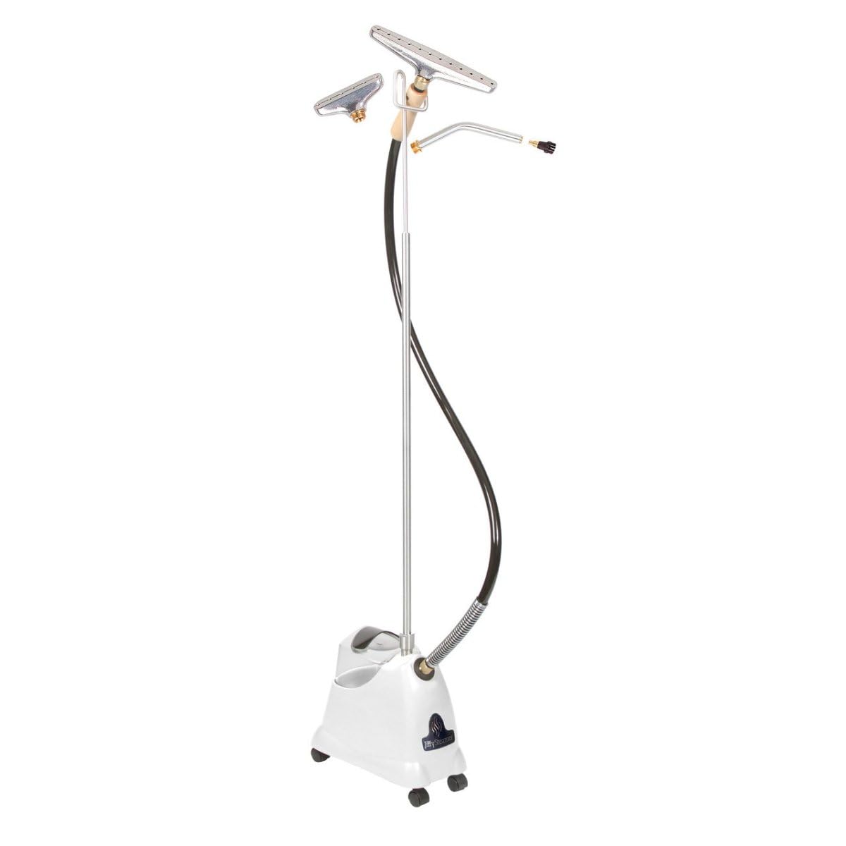 Jiffy Steamer J-2000I front view for quick wrinkle removal.