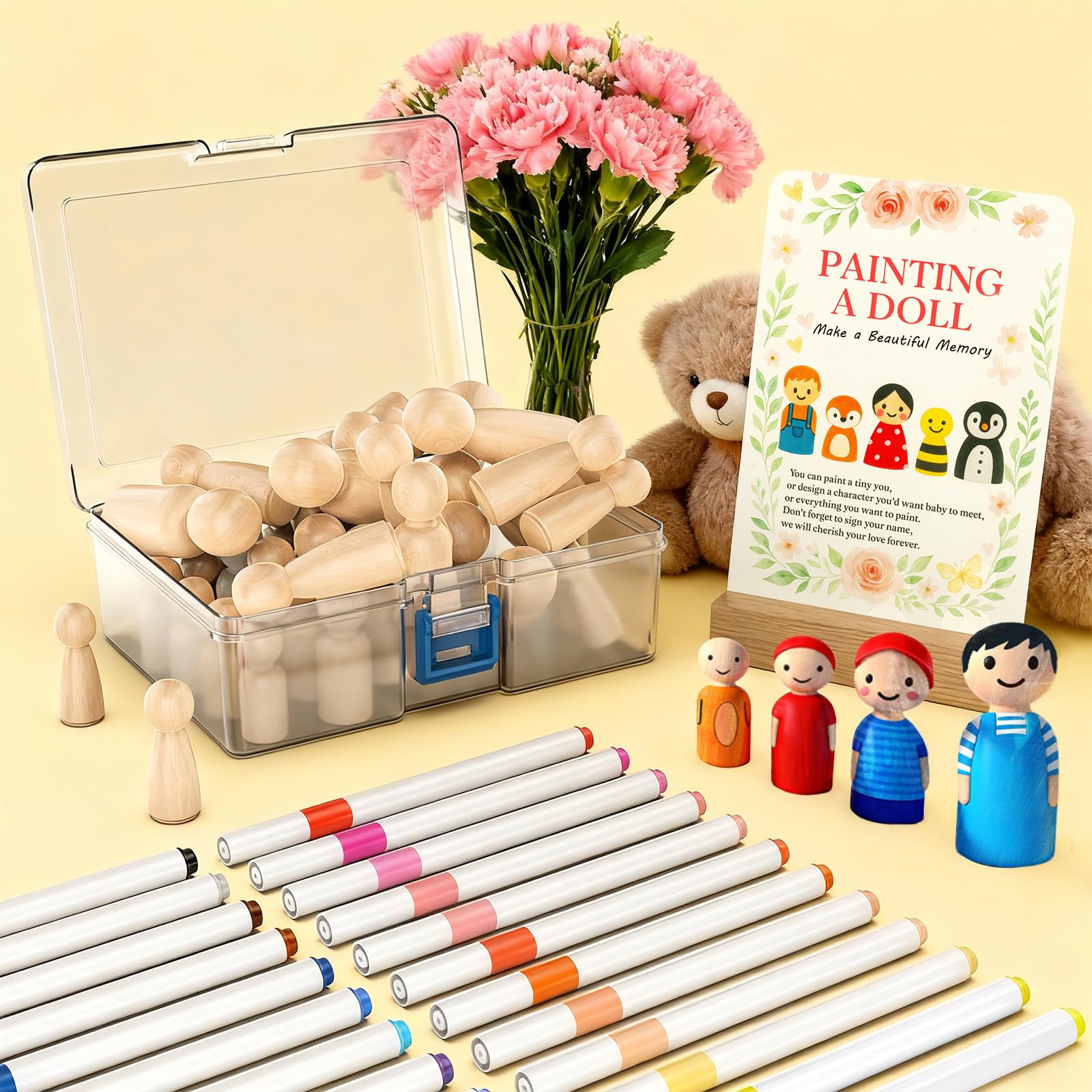 JigJag premium beech wood dolls feel durable yet smooth