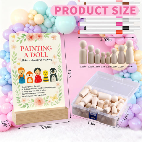 JigJag 24 markers deliver vibrant color on each doll