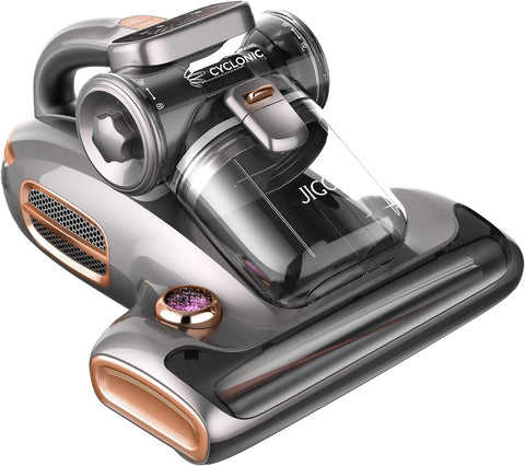 JIGOO T600 bed vacuum cleaner with UV-C light for deep mattress cleaning