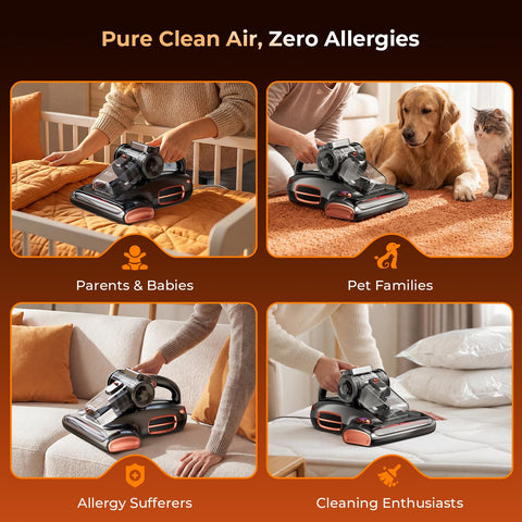 Silent airflow design keeps noise low for night-time use
