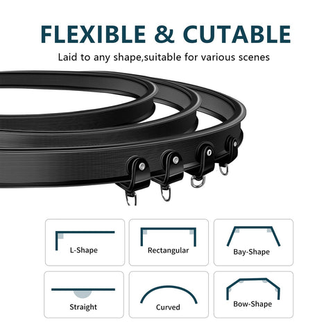 JIHXYER ceiling brackets bundle provides sturdy ceiling mounting and easy installation.