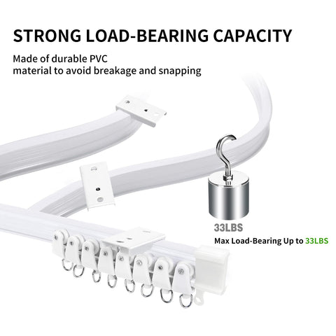 JIHXYER curtain-track-rollers-40pcs delivers smooth and quiet operation.