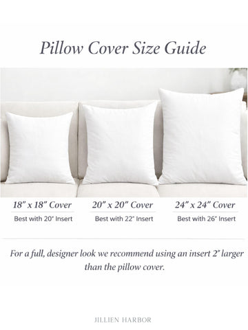 Jillien Harbor The Naples decor pillow in a stylish living room setting.