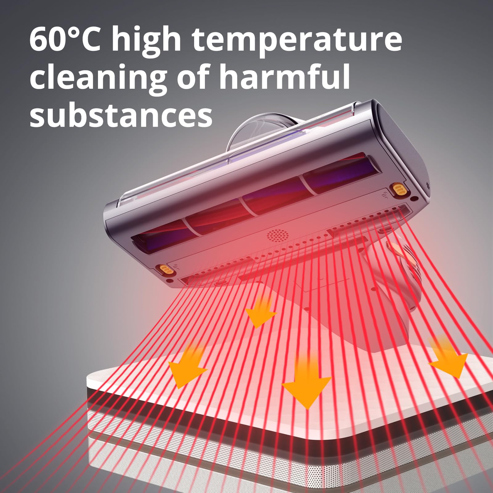 Jimmy BX7 Pro uses ultrasonic tech to tackle dust on fabrics.