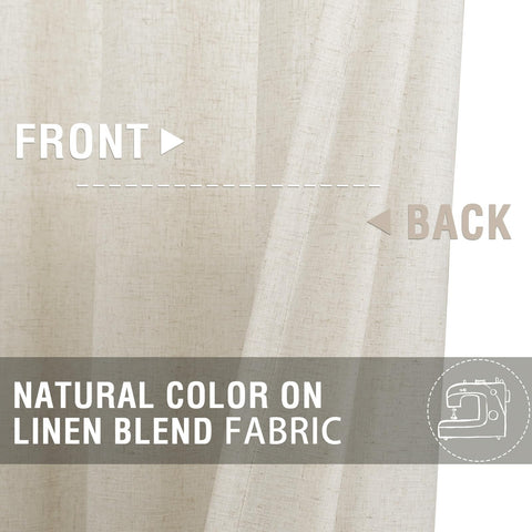 Jinchan curtains hanging with rod pocket option, easy installation in compact kitchens.