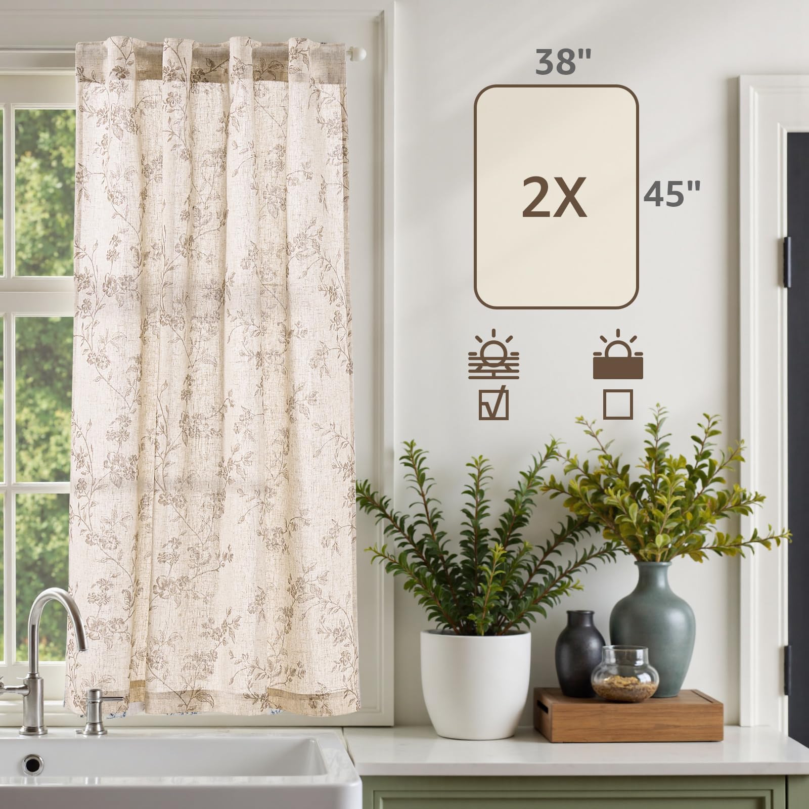 Jinchan living-room scene shows how florals brighten living spaces.