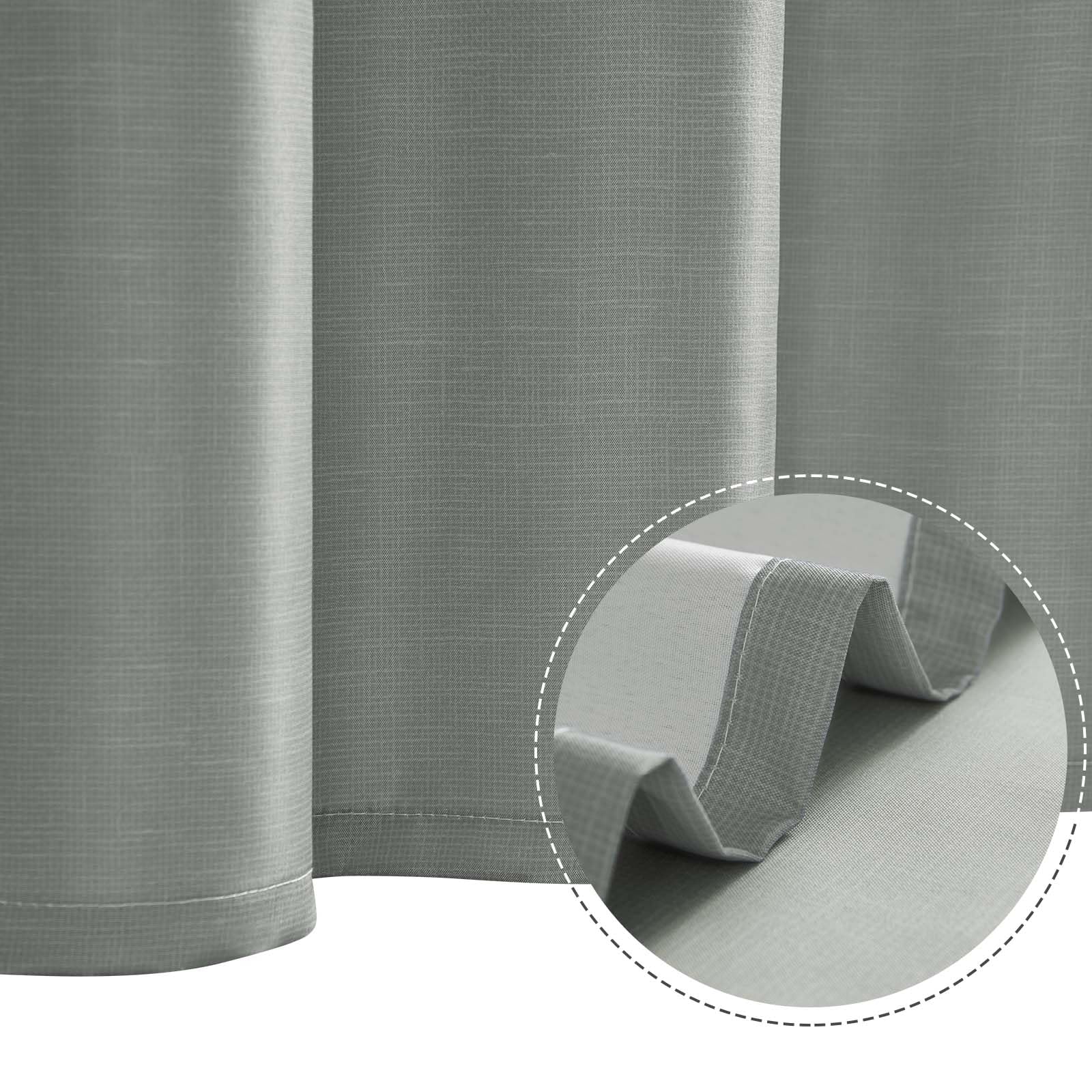 Jinchan curtain showcases a contemporary neutral aesthetic