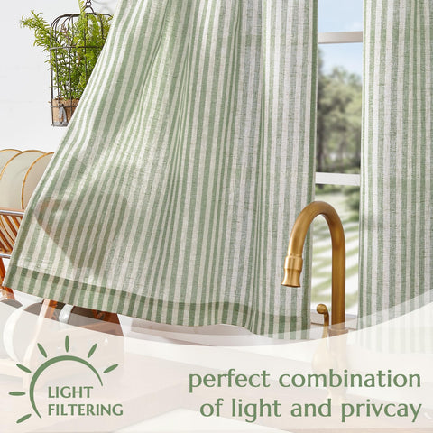 Jinchan small-window curtains provide privacy while letting in soft daylight.