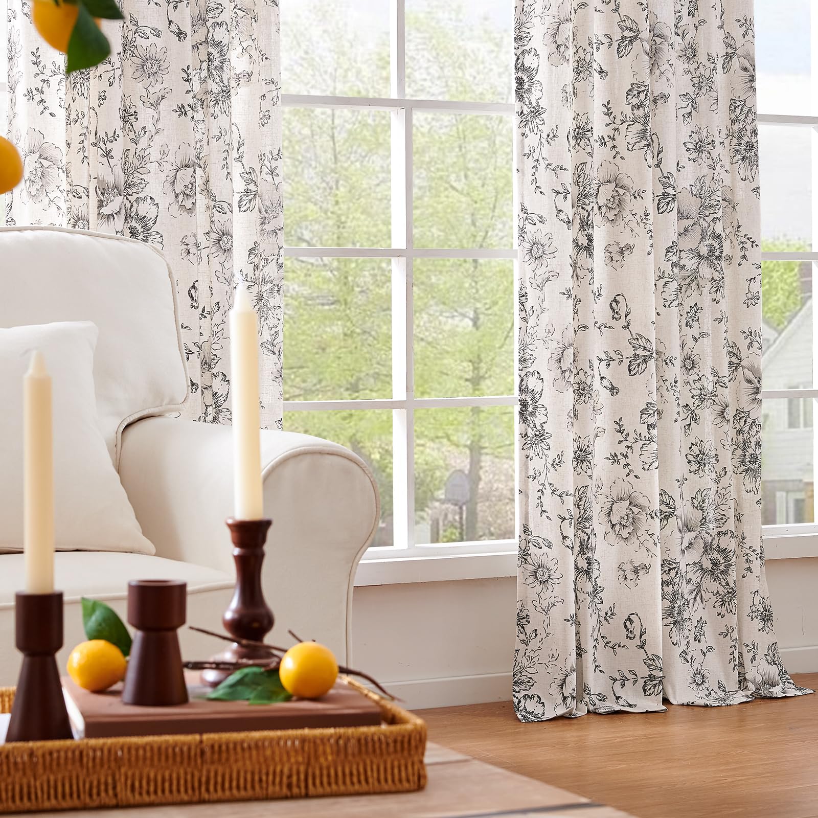 JINCHAN curtains are machine washable for easy care
