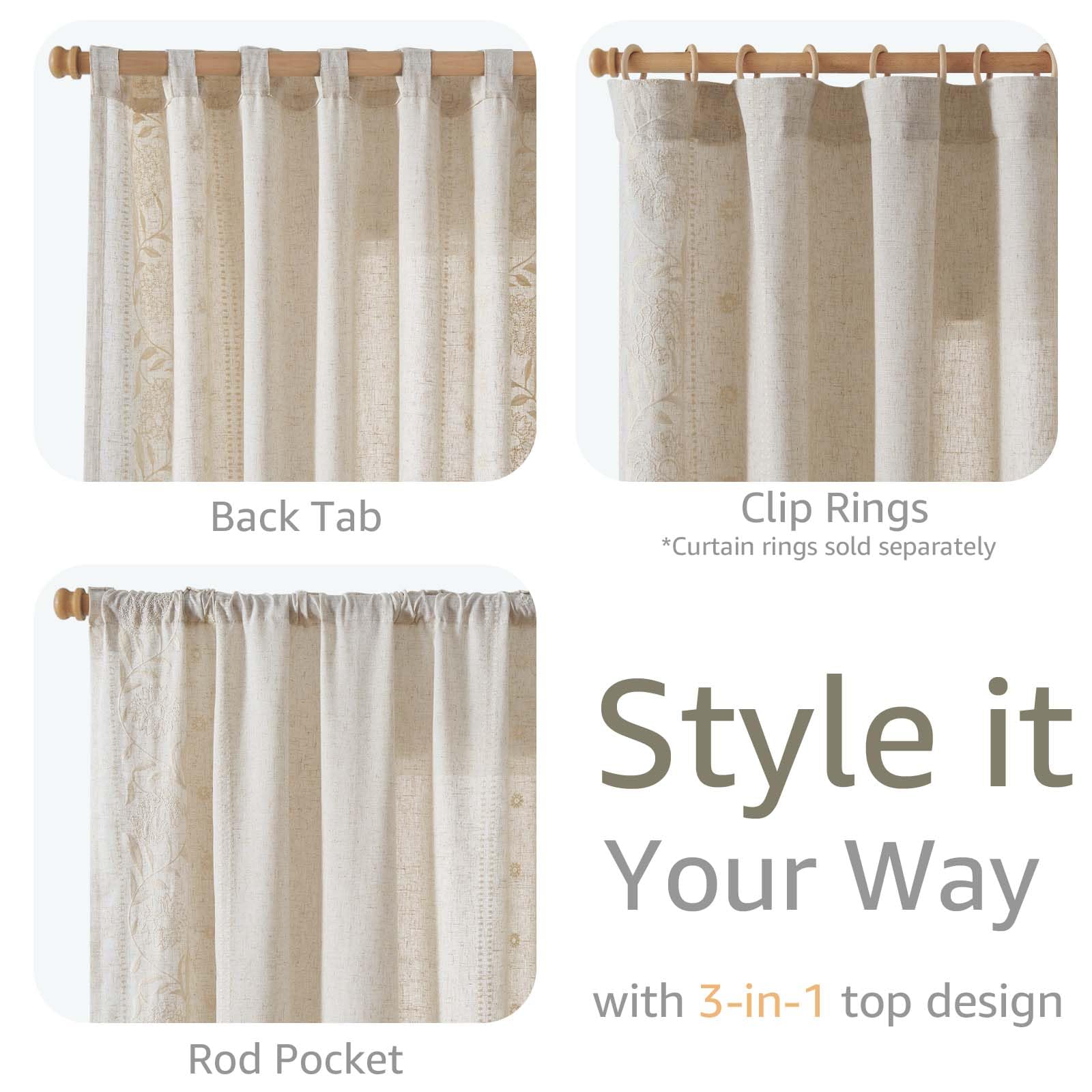 Texture-rich linen blend fabric designed for durable daily use