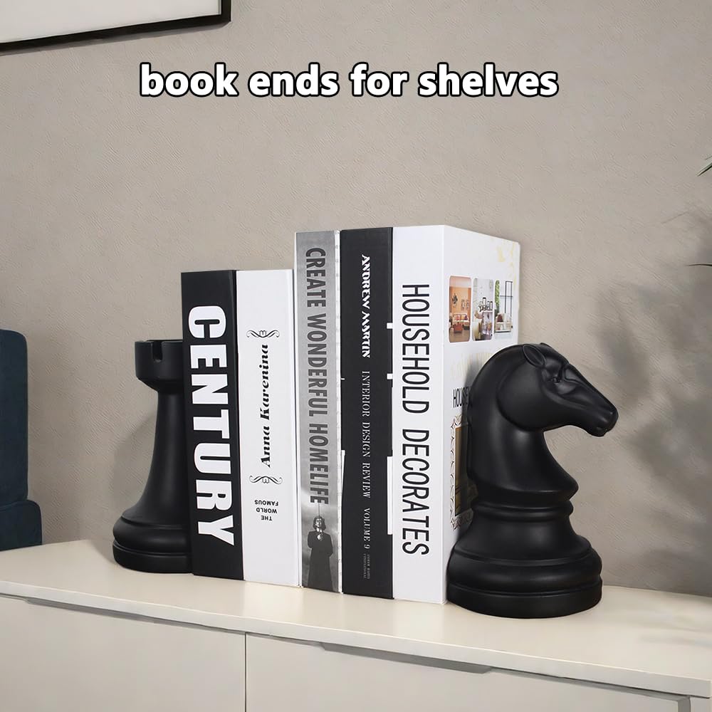 Jinhuoba black bookends present a thoughtful gift for readers