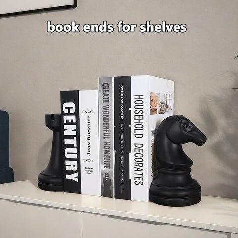 Jinhuoba black bookends present a thoughtful gift for readers