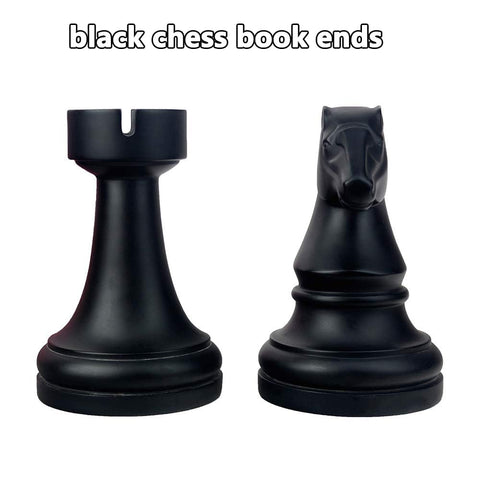 Jinhuoba chess bookends resin finish highlights durability