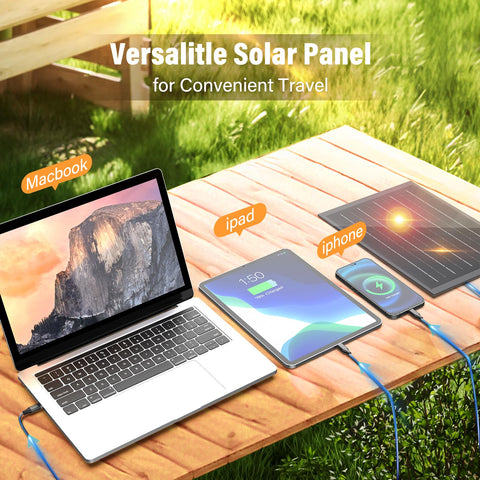 JINLICTE compact solar fan fits neatly in a backpack for travel