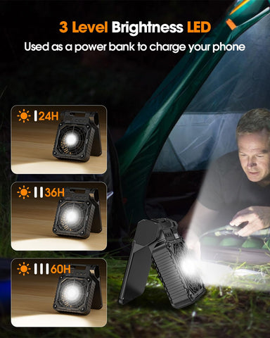 JINLICTE durable ABS shell withstands rugged outdoor conditions
