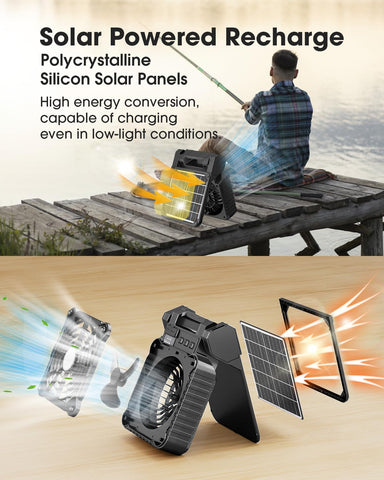 JINLICTE integrated solar panel design reduces gear clutter outdoors