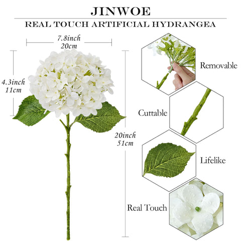 Durable latex petals resemble real blooms for long-lasting displays