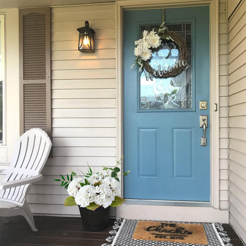 JINWOE indoor outdoor hydrangea decoration suitable for homes and events.