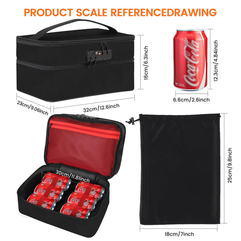 JINXOLET private storage bag in a drawer demonstrates compact organization.