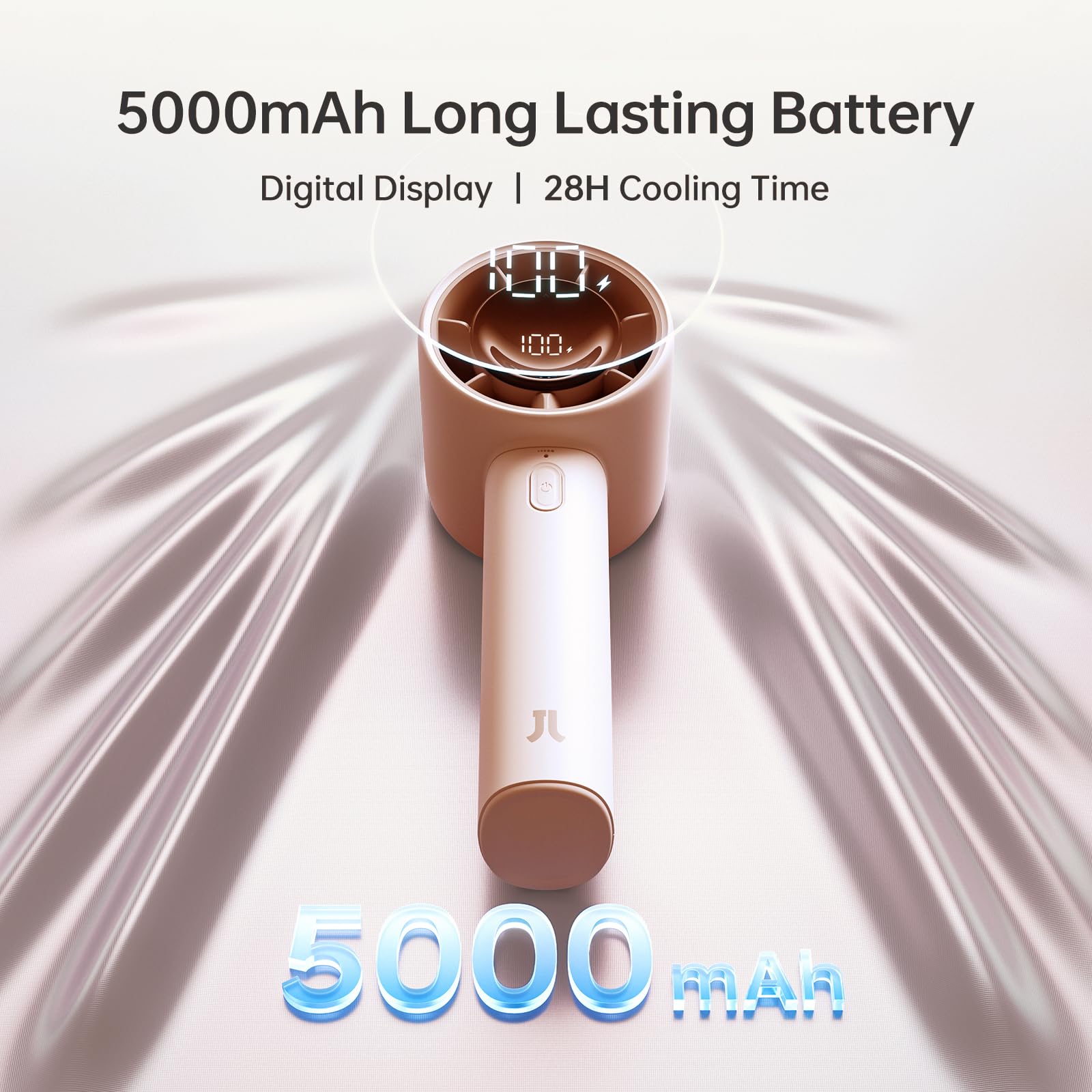JISULIFE Life10s 5000mAh battery supports long runtime and quick recharge