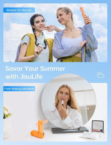 JISULIFE compact travel accessory fits any bag.