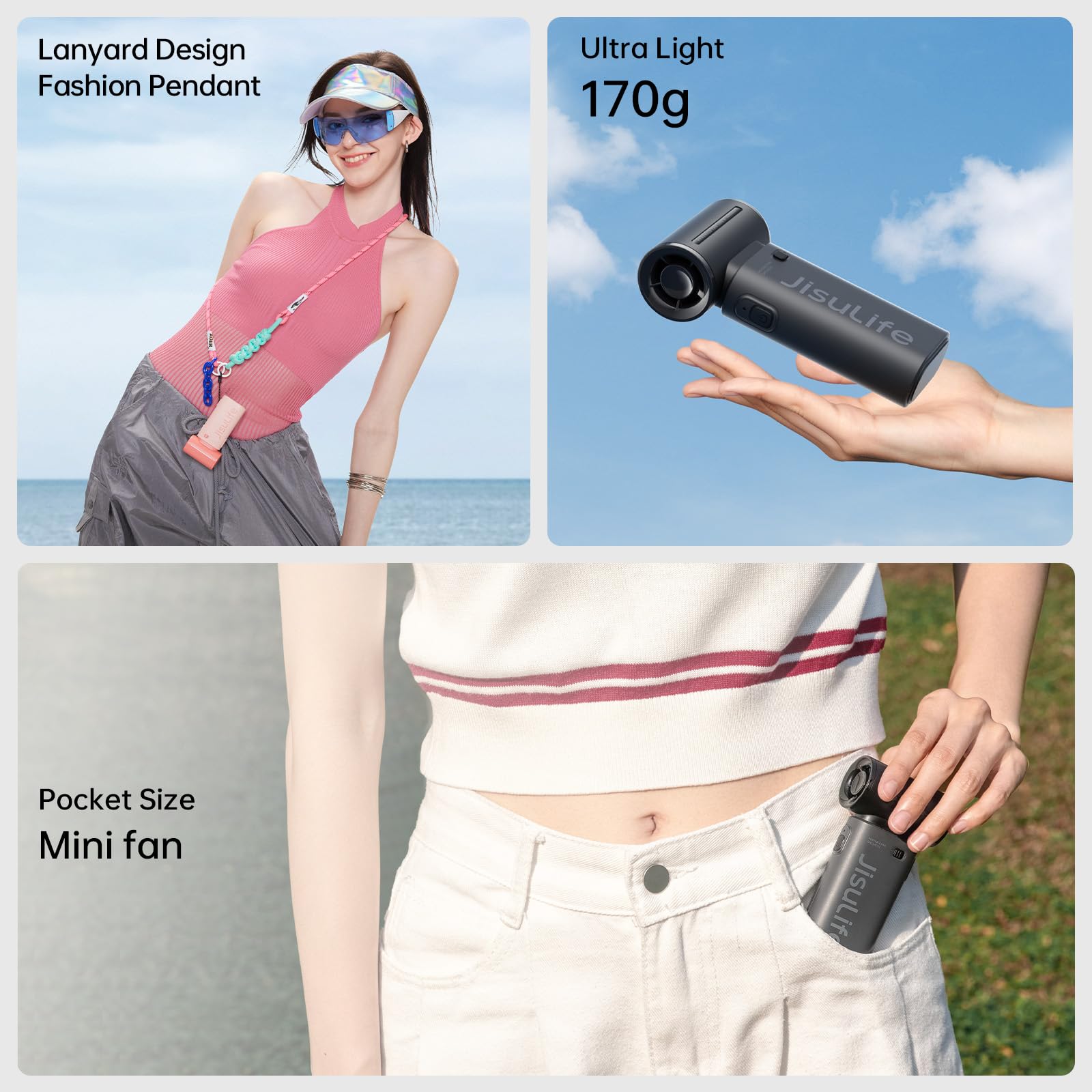 USB charging powers Life9 via laptop, power bank, or car charger.