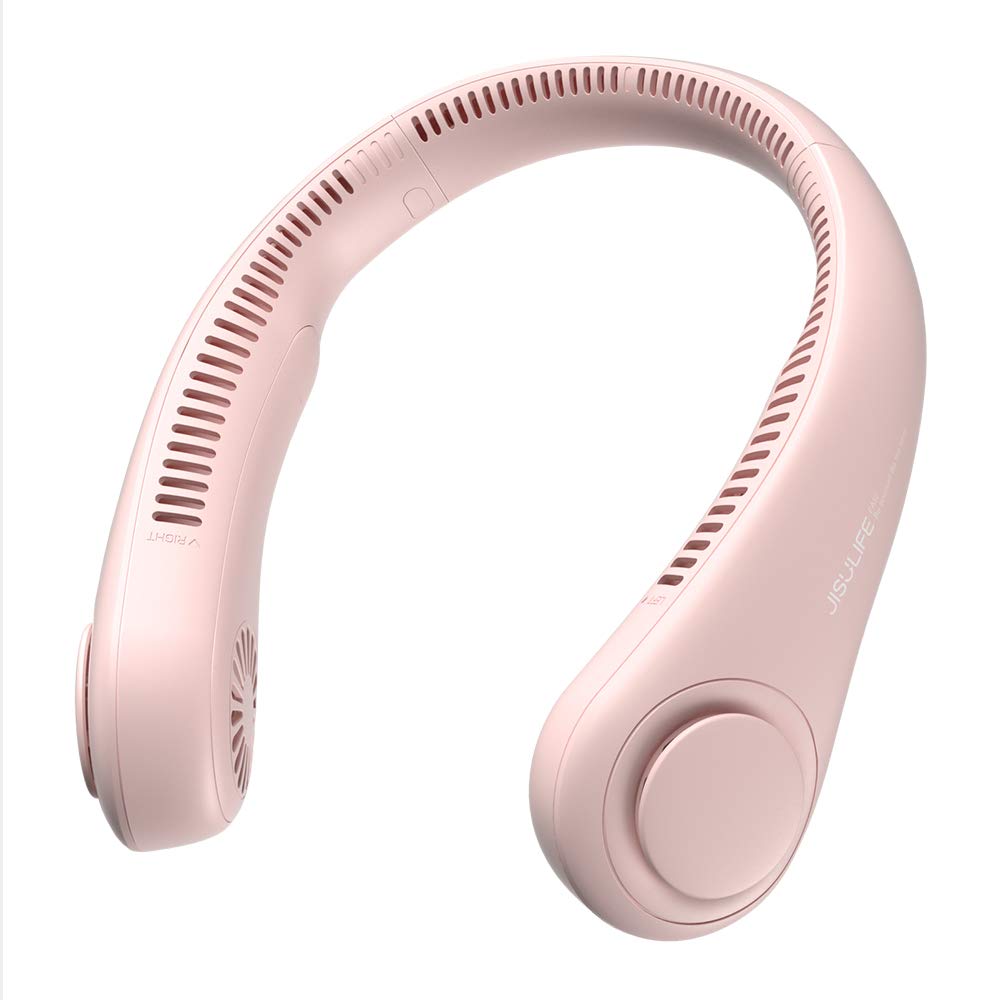 JISULIFE neck fan with 78 air outlets cooling around the face