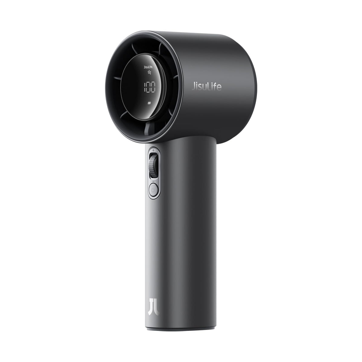 JISULIFE Pro1S front view with aluminum shell and compact grip.