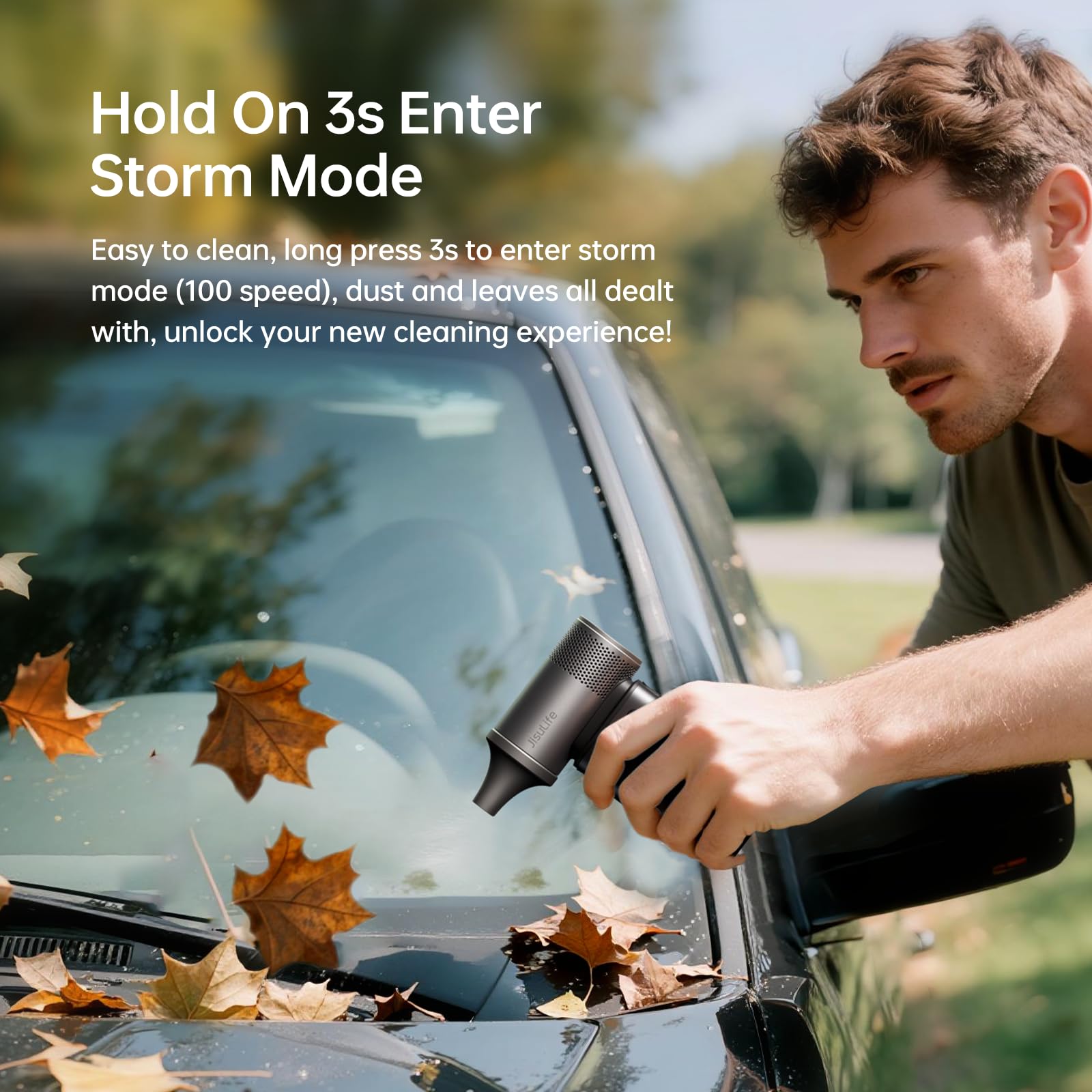 JISULIFE Ultra2 metal shell enhances durability during travel and outdoor use