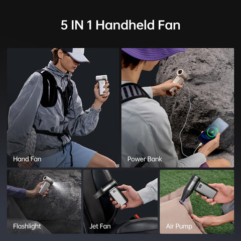JISULIFE Ultra2 wind speed dial showing precise control
