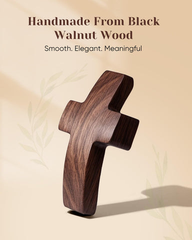 JIUKONG cross displayed in prayer journal adds mindful reflection.