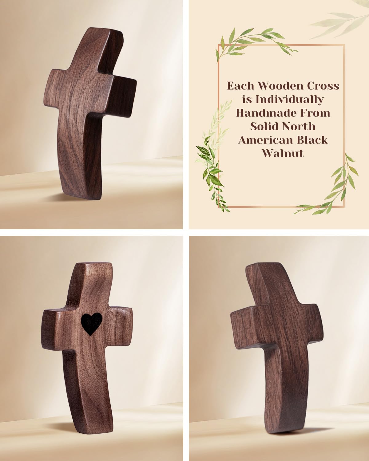 JIUKONG Cross My Heart encourages faith with a discreet pocket keepsake.