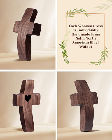 JIUKONG Cross My Heart encourages faith with a discreet pocket keepsake.