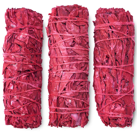 JL Local Dragon's Blood Sage Bundle 4 inch for cleansing and energy refresh