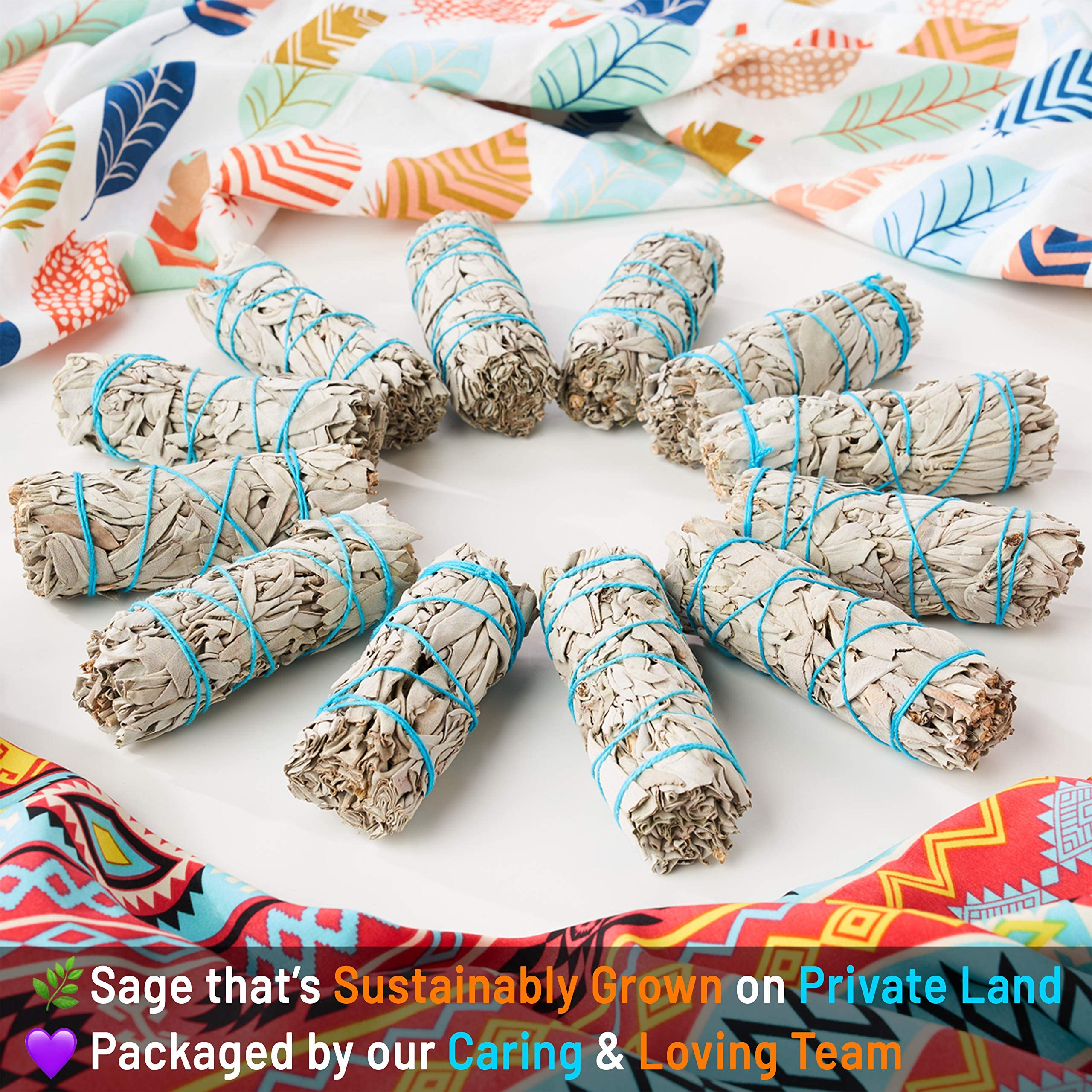 JL Local spiritual growth practices using white sage sticks