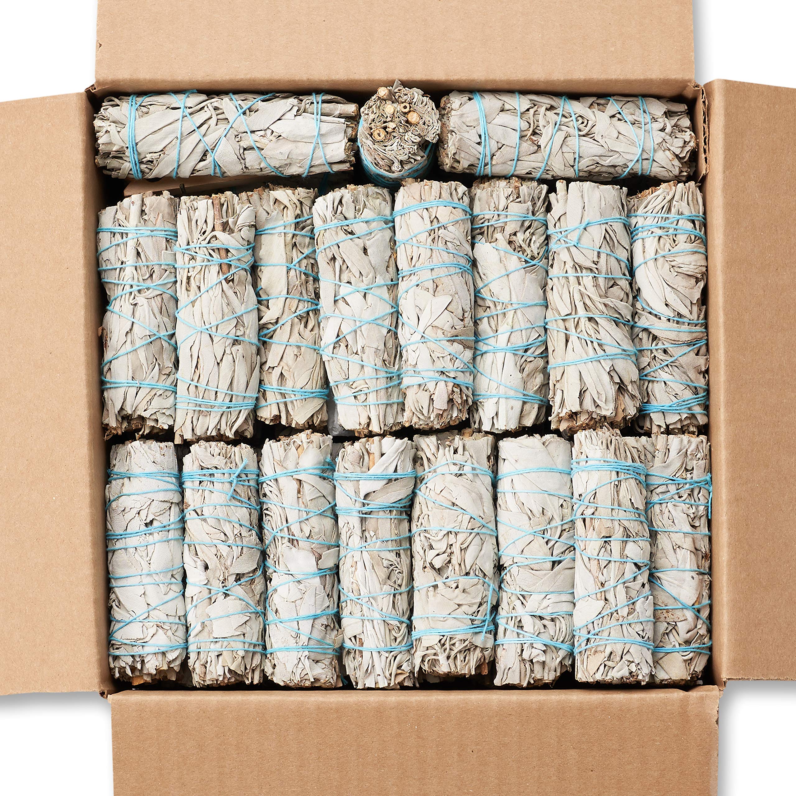 JL Local white sage smudge stick 4in bundle for cleanse and ritual practices.