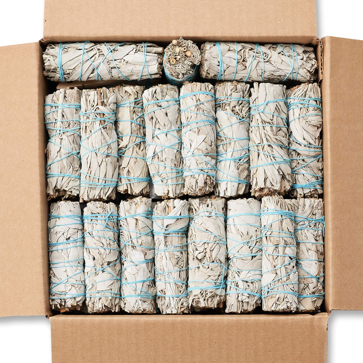 JL Local white sage smudge stick 4in bundle for cleanse and ritual practices.