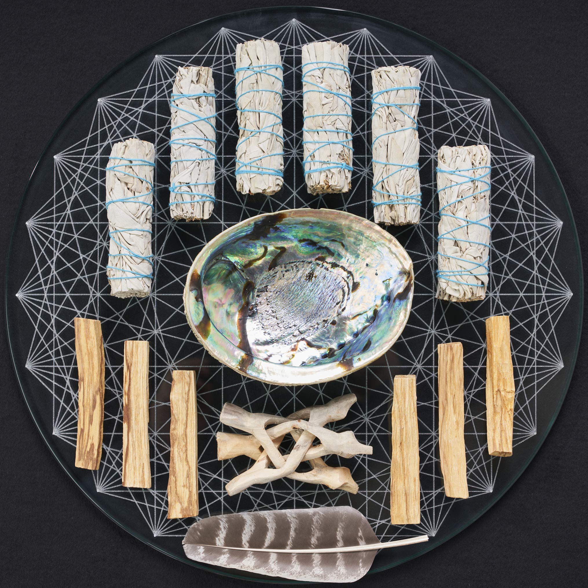 JL Local Instructions and blessings guide included for step-by-step smudging.