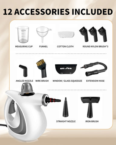 JLMEH multi-surface steam cleaning on floors and surfaces