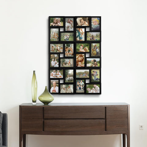 J.M.Deco collage frame shows a 24-photo layout for memories.