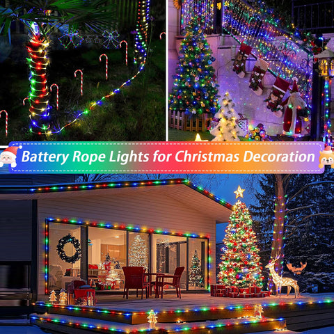 JMEXSUSS rope lights on patio for decorative lighting