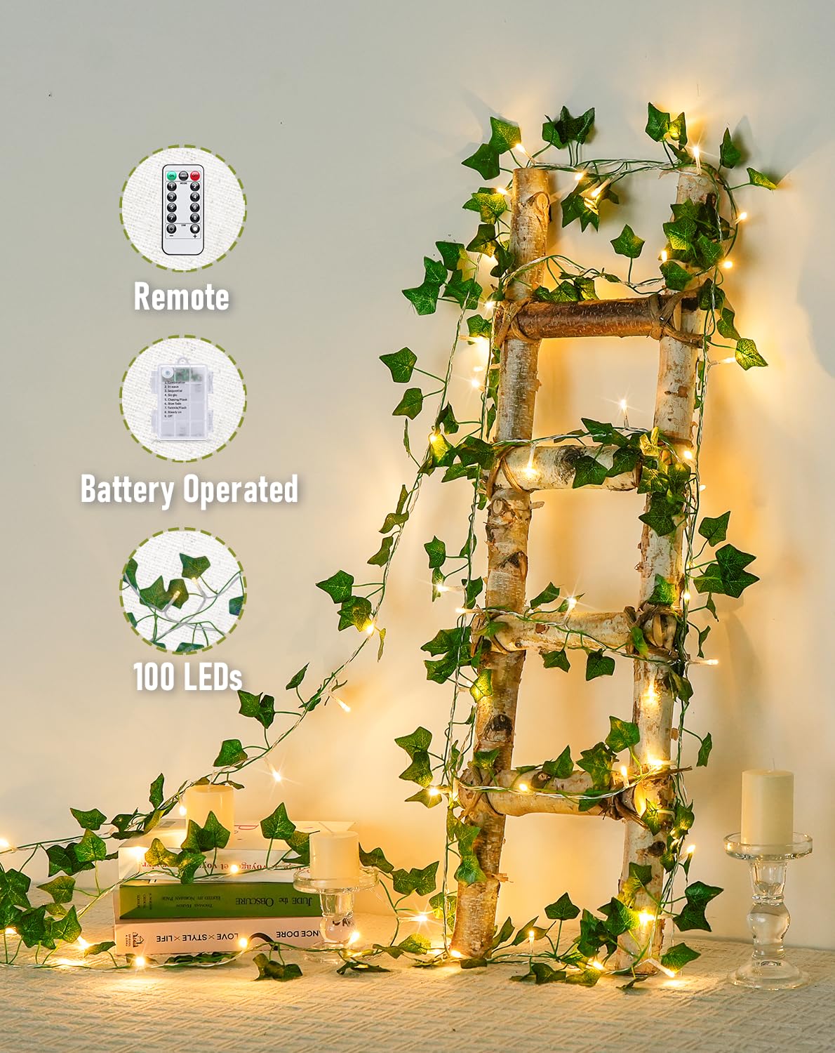 JMEXSUSS eight lighting modes offer versatile ambience options.
